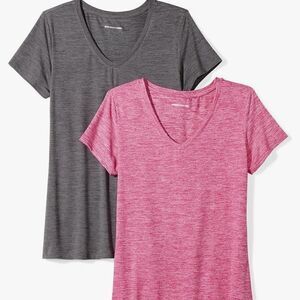 Amazon Essentials active tshirts. Two pack
